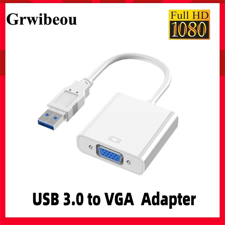 Monitor Portable Usb - 1080P USB 3.0 to VGA Video