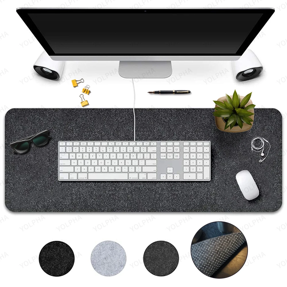 Laptop Accessories Protector - Mouse Pad Large Size Wool Felt