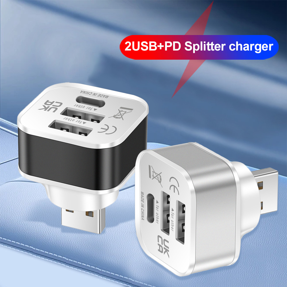 Laptop Accessories Usb - HUB USB 2.0 Adapter 3 Port