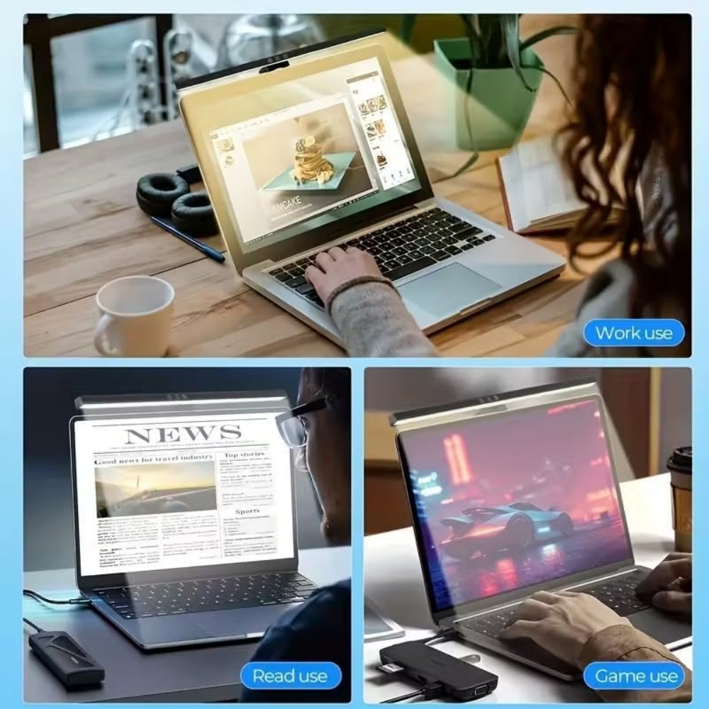 LED Screen Light Bar Computer  - Monitor Portable Usb recensione e prezzo