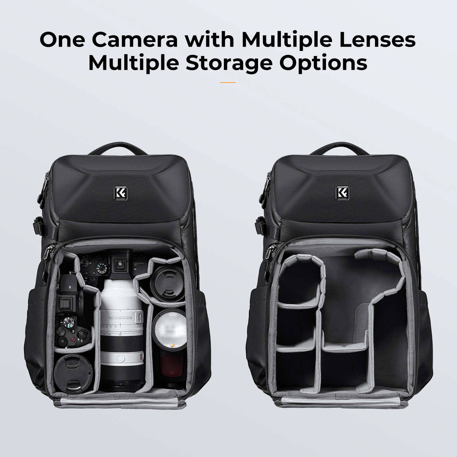 K&F CONCEPT 20L Camera Backpac - Laptop Accessories Box recensione e prezzo