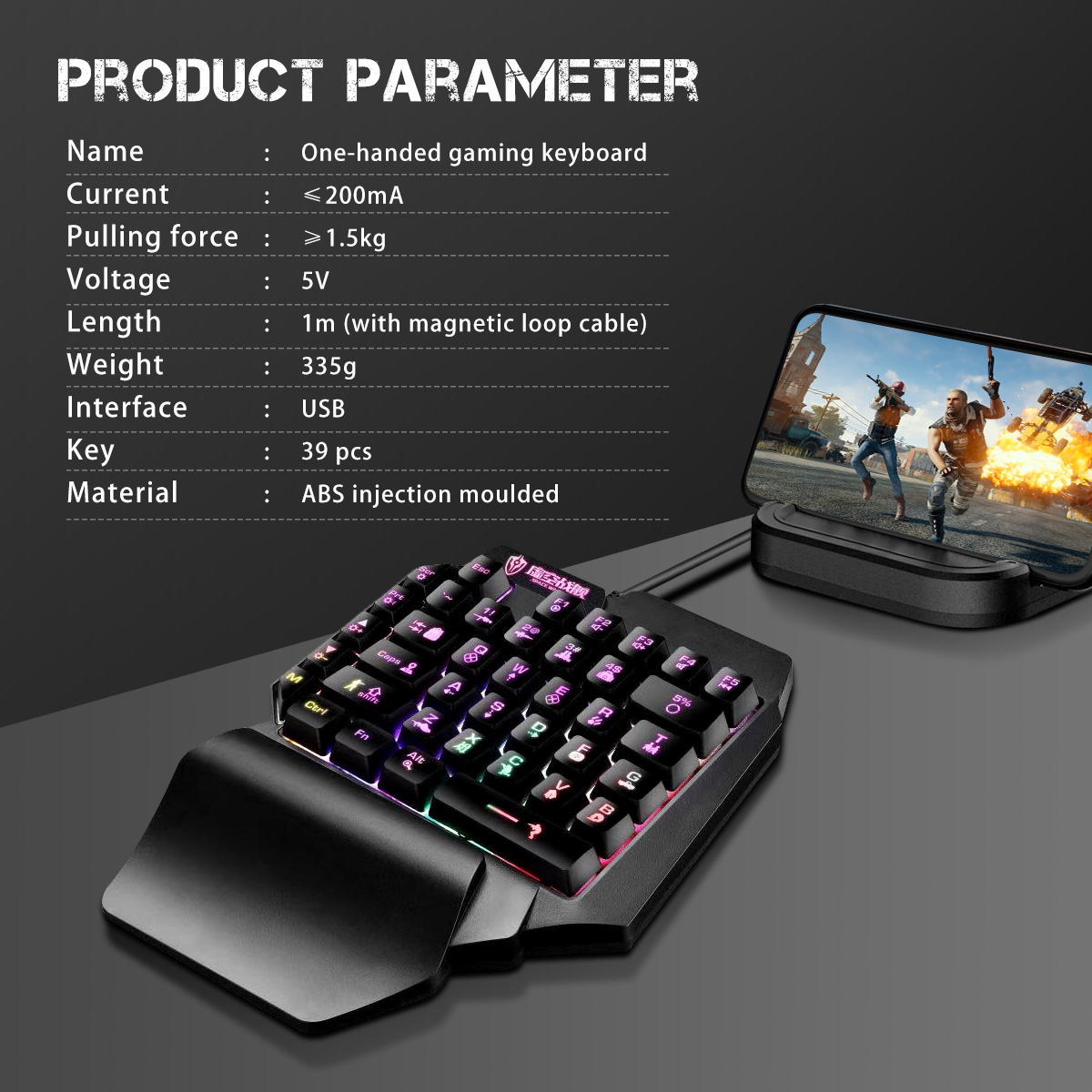 Keybcaps Gaming Mini One Hande - Xbox Laptop Accessories recensione e prezzo