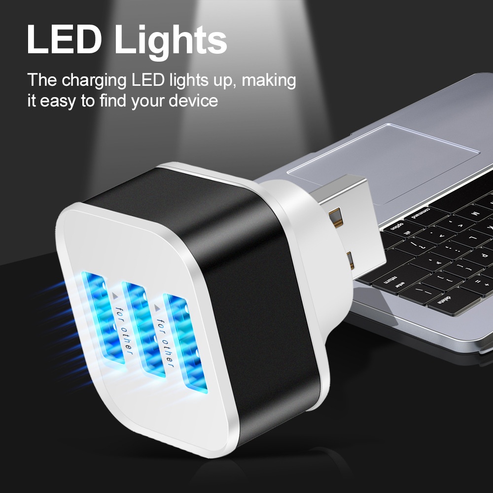 3 Port USB Slots Adaptor USB 3 - Laptop Accessories Usb recensione e prezzo