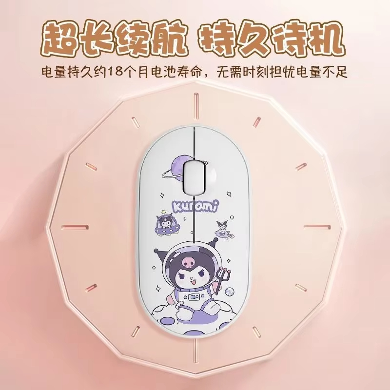 Y2K Sanrio Kuromi Wireless Mou - Laptop Accessories Usb recensione e prezzo