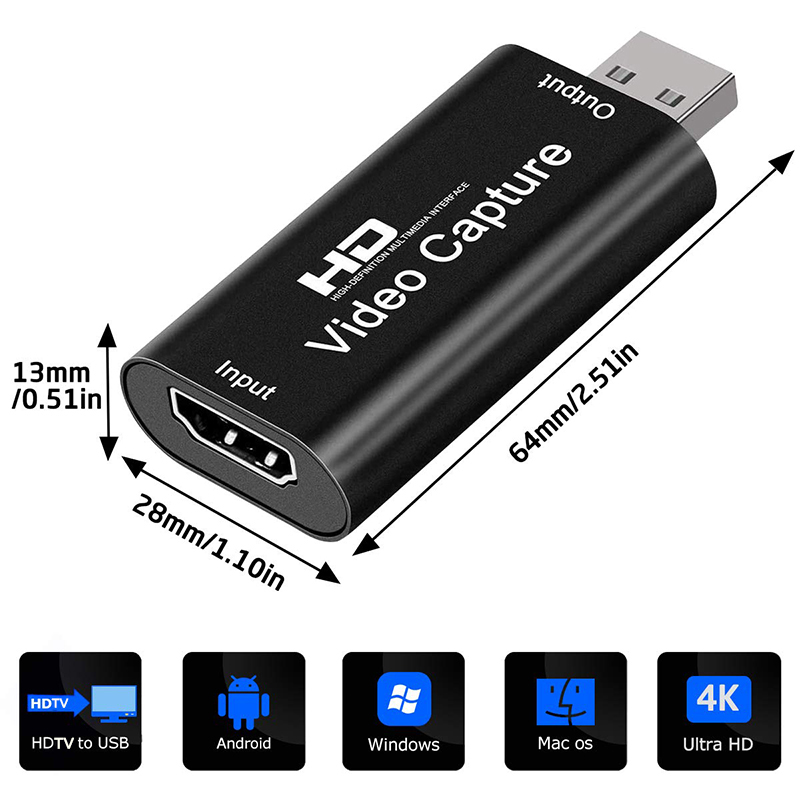 USB 2.0 Video Capture Card HD  - Monitor Portable Usb recensione e prezzo