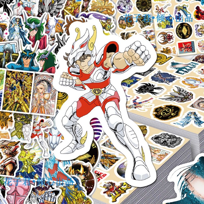 101Pcs Saint Seiya Anime Stick - Laptop Accessories All recensione e prezzo