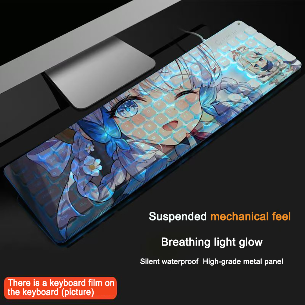 Gaming Keyboard 104 Keys Gensh - Laptop Accessories Usb recensione e prezzo