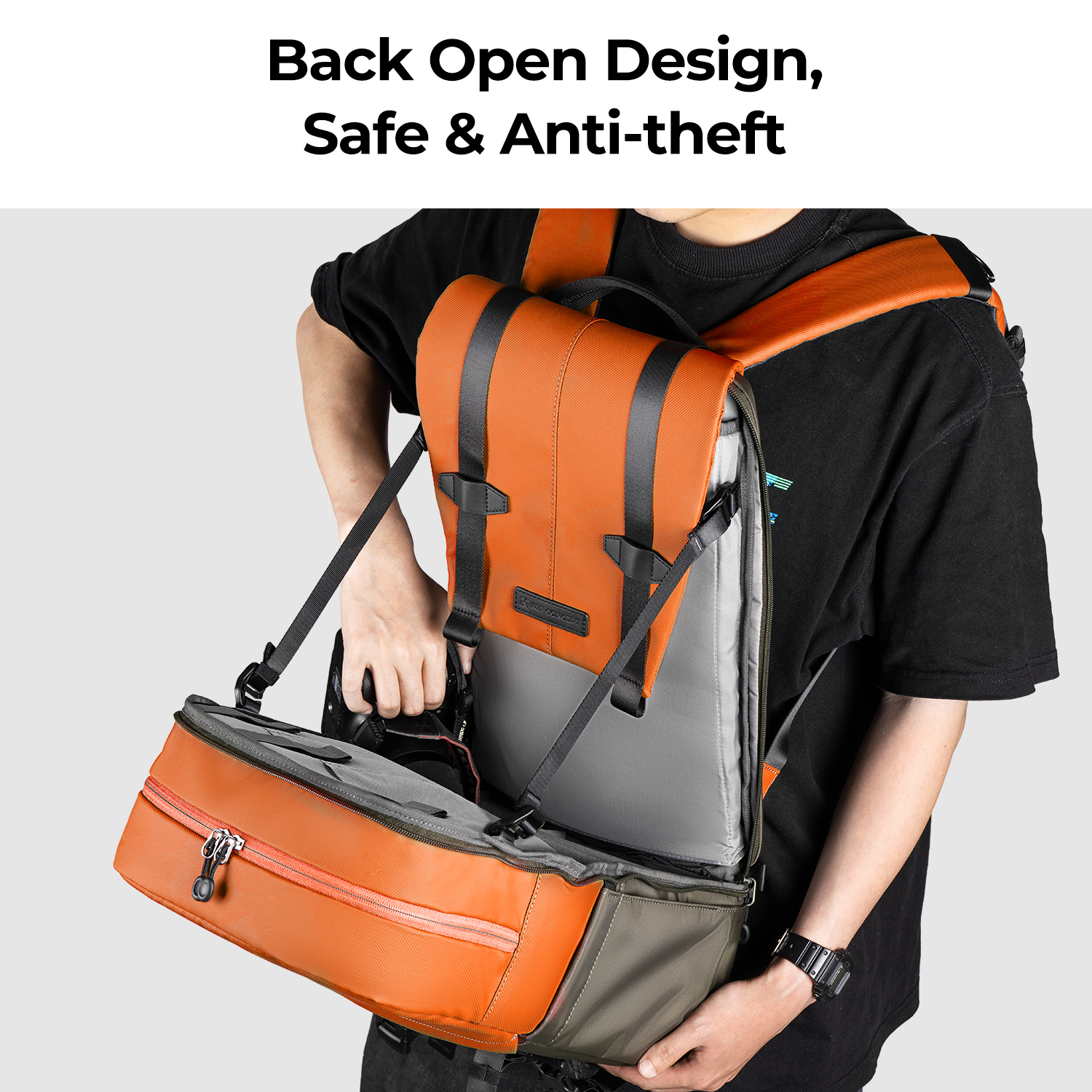 K&F CONCEPT Camera Backpack Tr - Laptop Accessories Box recensione e prezzo
