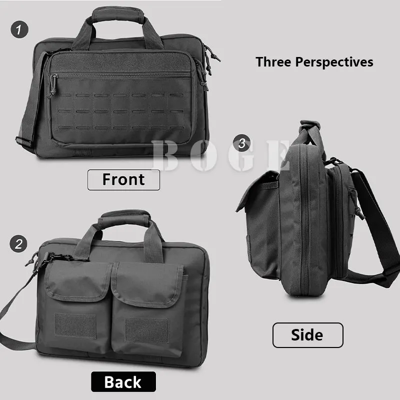 Lockable Tactical Gun Bag with - Laptop Accessories Box recensione e prezzo