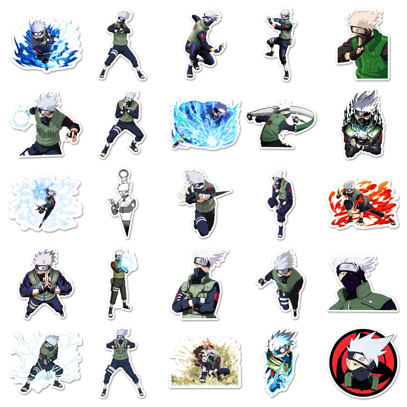 50pcs Anime Naruto Hatake Kaka - Laptop Accessories All recensione e prezzo