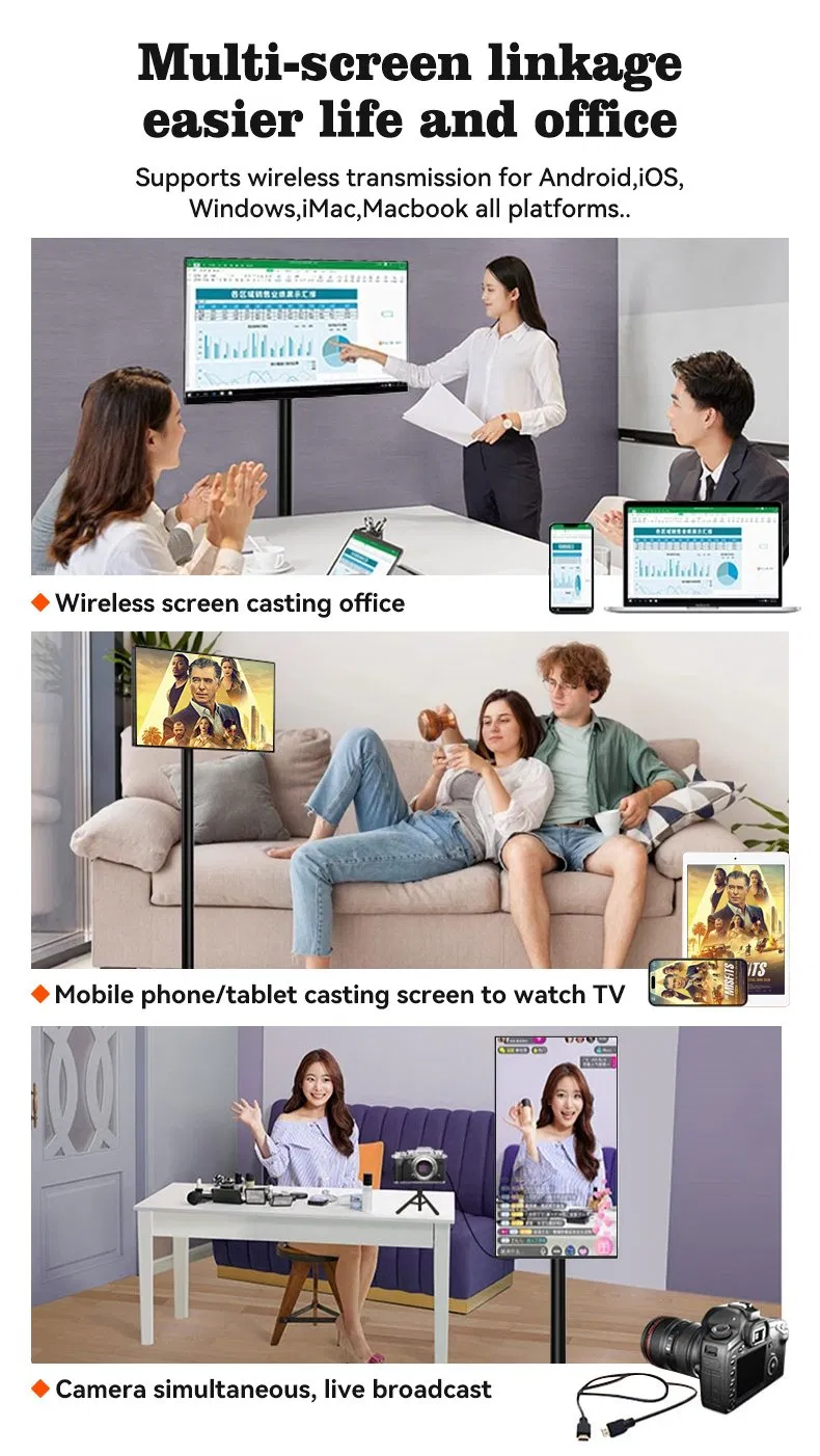 24 Inch WiFi USB Android 13.0  - Monitor Portable Usb recensione e prezzo