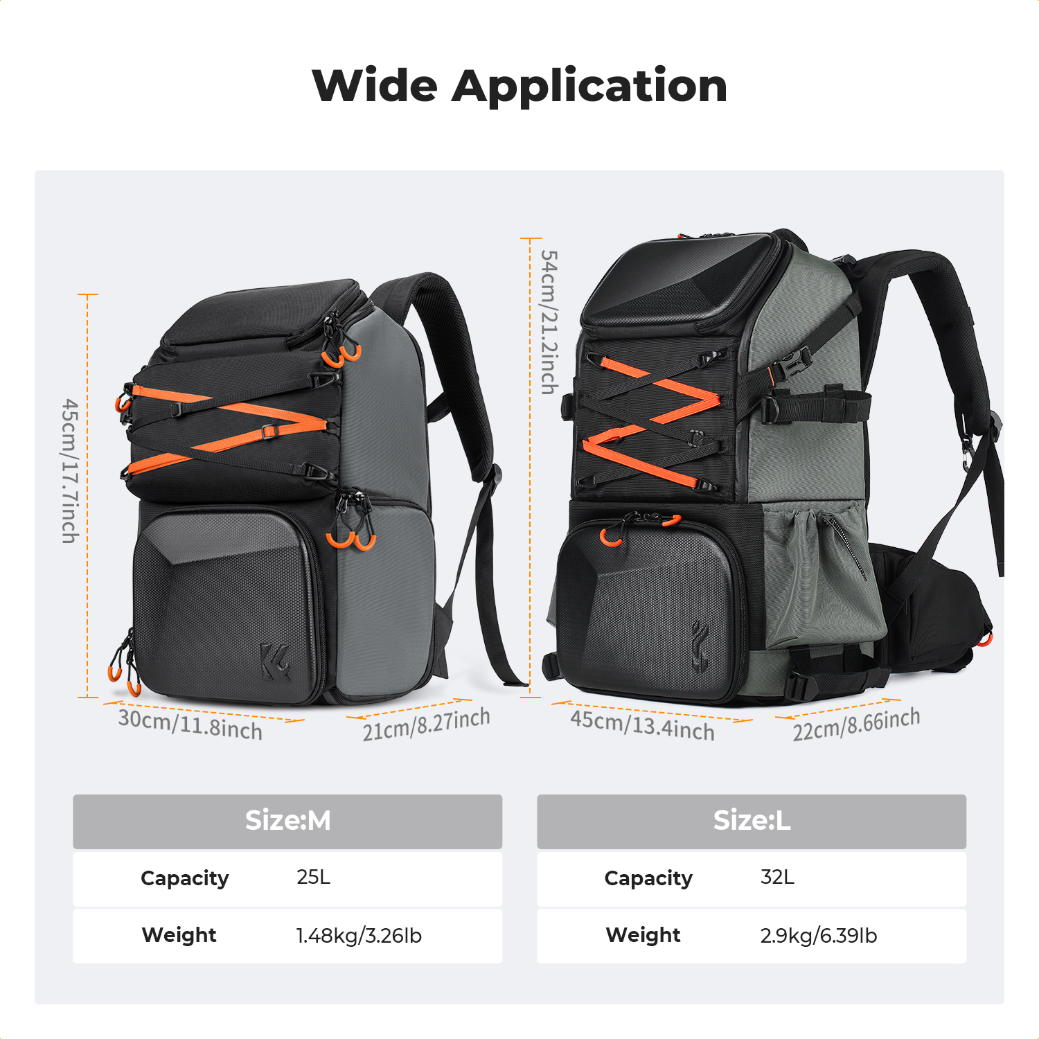 K&F CONCEPT 25L Outdoor Camera - Laptop Accessories Box recensione e prezzo