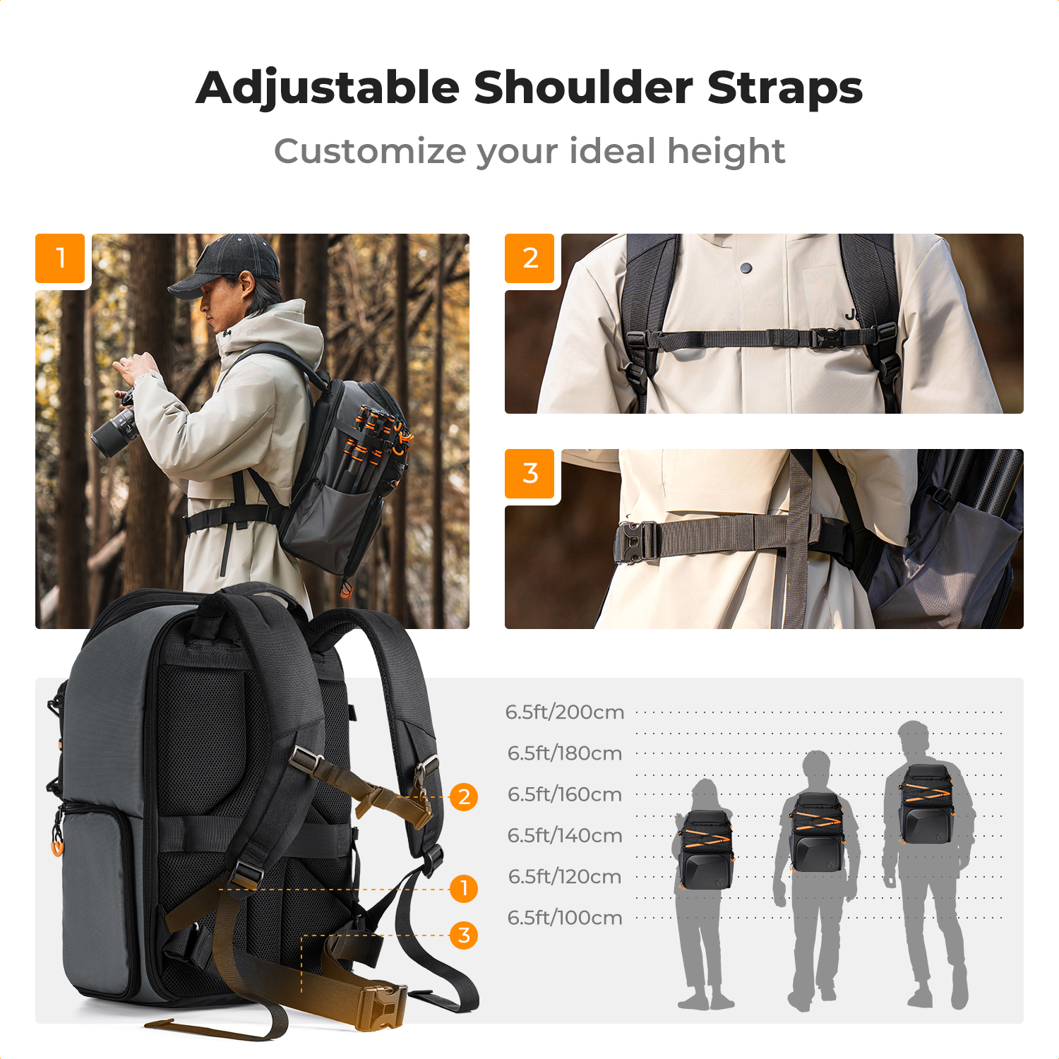 K&F CONCEPT 25L Outdoor Camera - Laptop Accessories Box recensione e prezzo