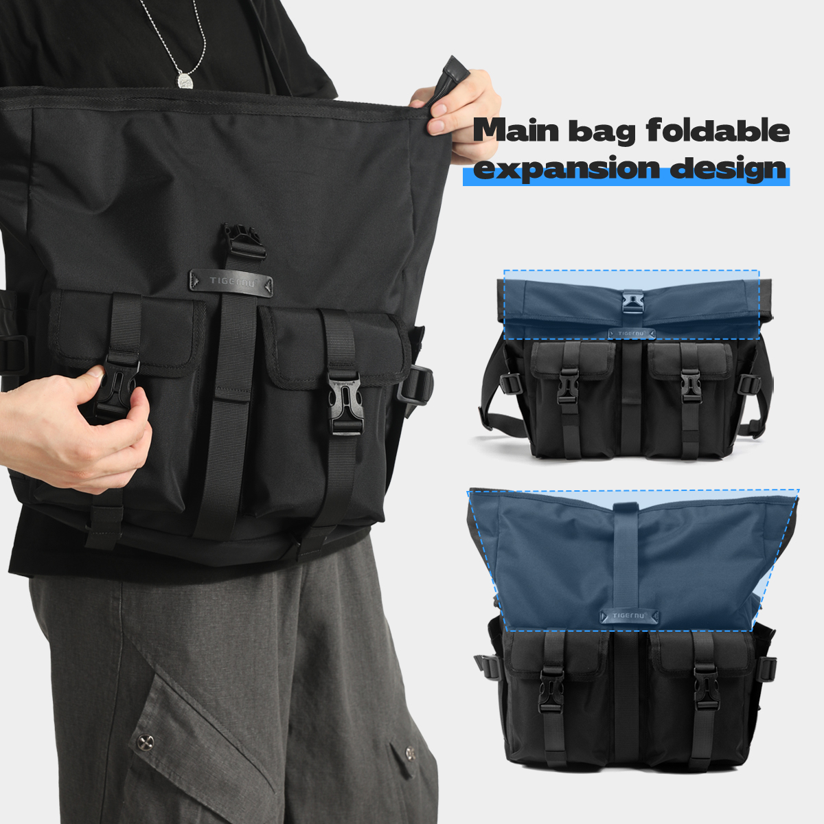 Tigernu Fashion Messenger Bags - Laptop Accessories Box recensione e prezzo