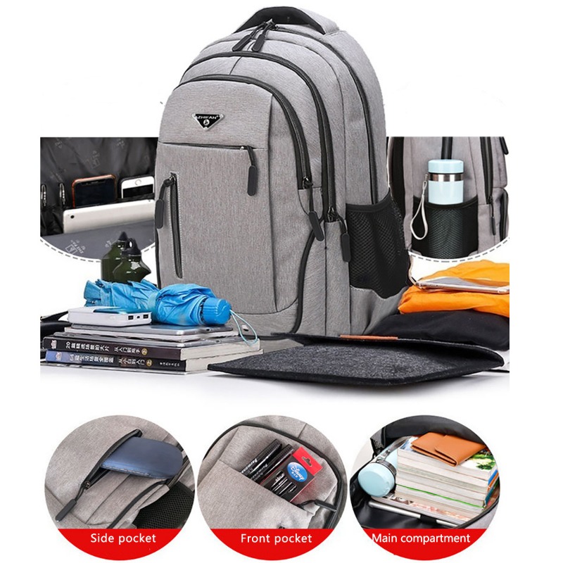 Large Capacity Backpack Men La - Laptop Accessories Box recensione e prezzo