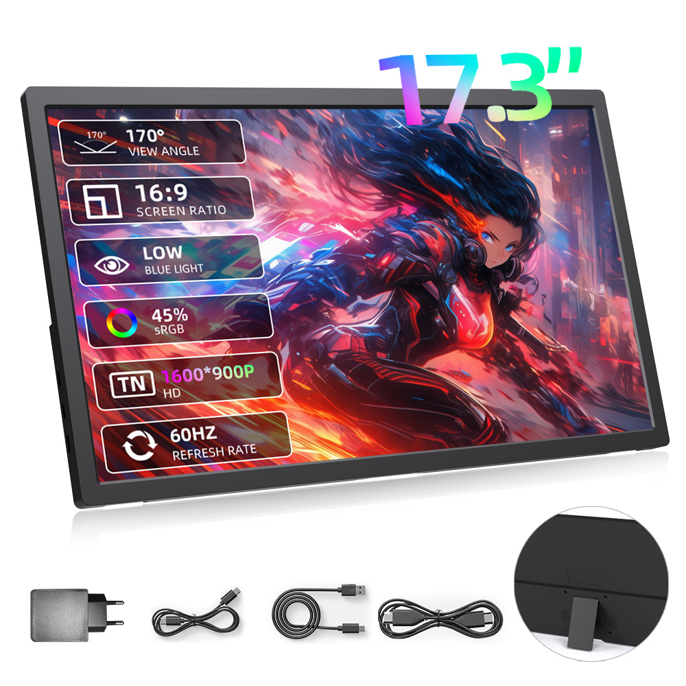 17.3 Inch Portable Monitor Gam - Xbox Laptop Accessories recensione e prezzo