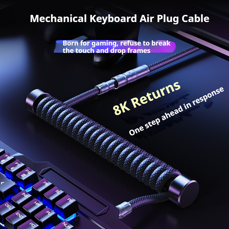 Eary 1.2m Coiled Keyboard Cabl - Laptop Accessories Usb recensione e prezzo