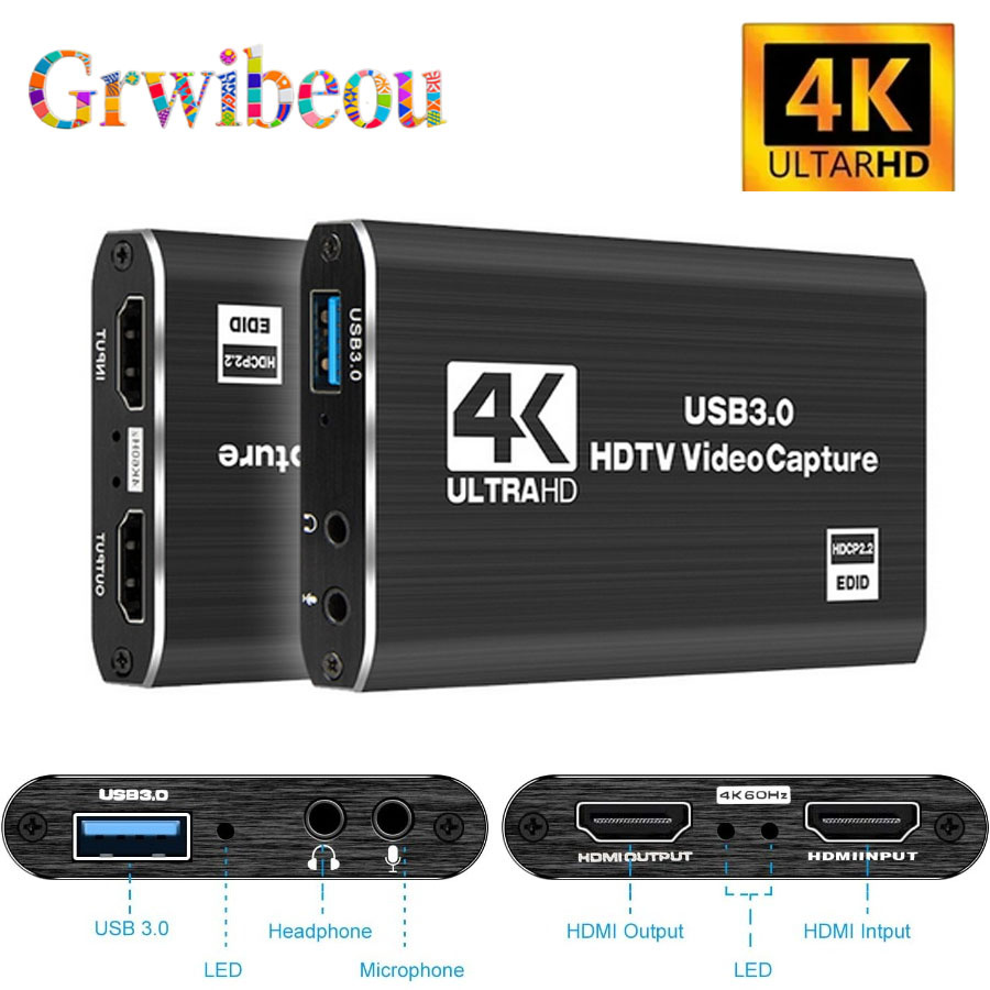 4K USB 3.0 Video Capture Card  - Monitor Portable Usb recensione e prezzo