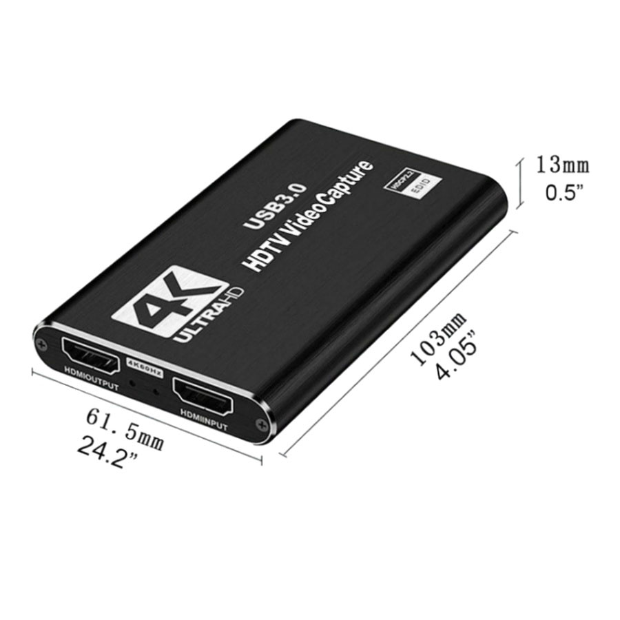 4K USB 3.0 Video Capture Card  - Monitor Portable Usb recensione e prezzo