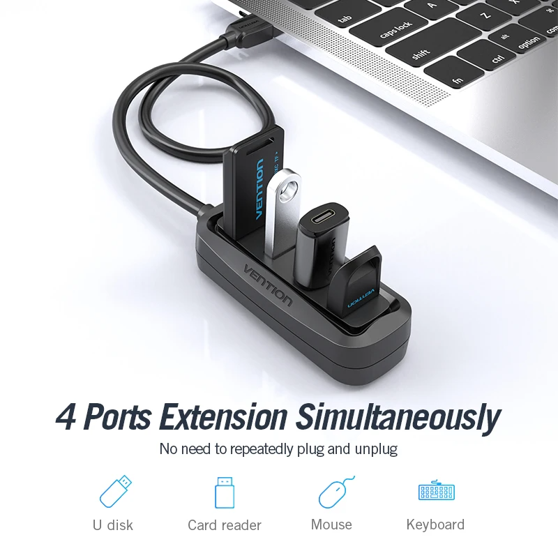 Vention USB 2.0 HUB 4 Port wit - Laptop Accessories Usb recensione e prezzo