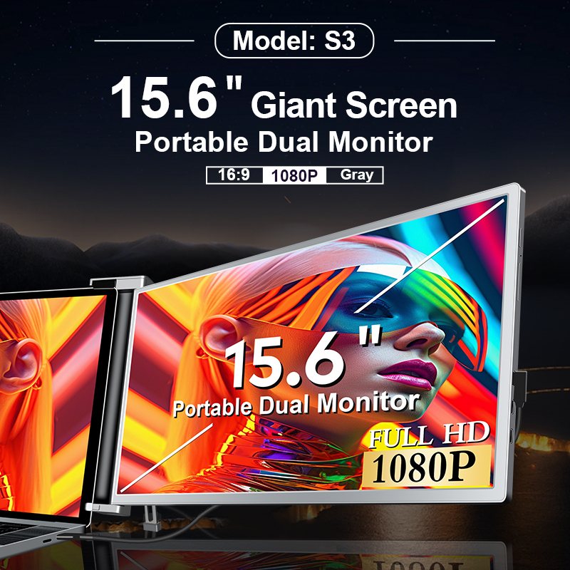 15.6 Inch  Screen Display Port - Monitor Portable Usb recensione e prezzo