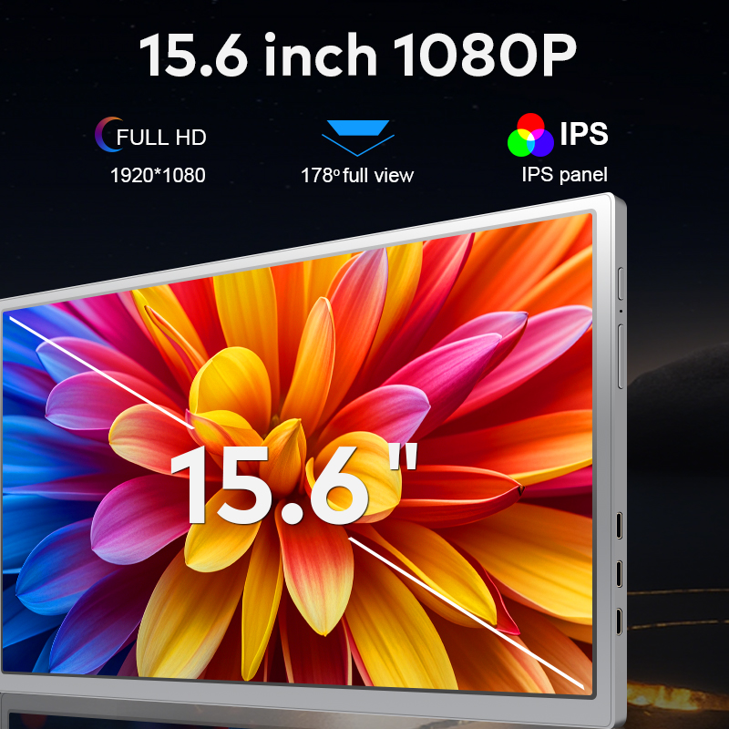15.6 Inch  Screen Display Port - Monitor Portable Usb recensione e prezzo