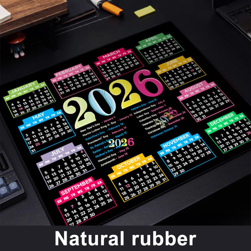 2026 Calendar Mouse Pad Waterp - Laptop Office Accessories recensione e prezzo