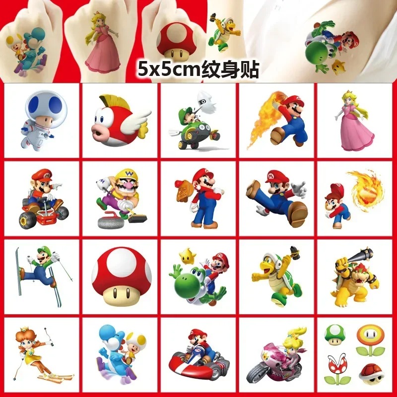 20PCS 5CM*5CM Cartoon Mario Br - Laptop Accessories All recensione e prezzo