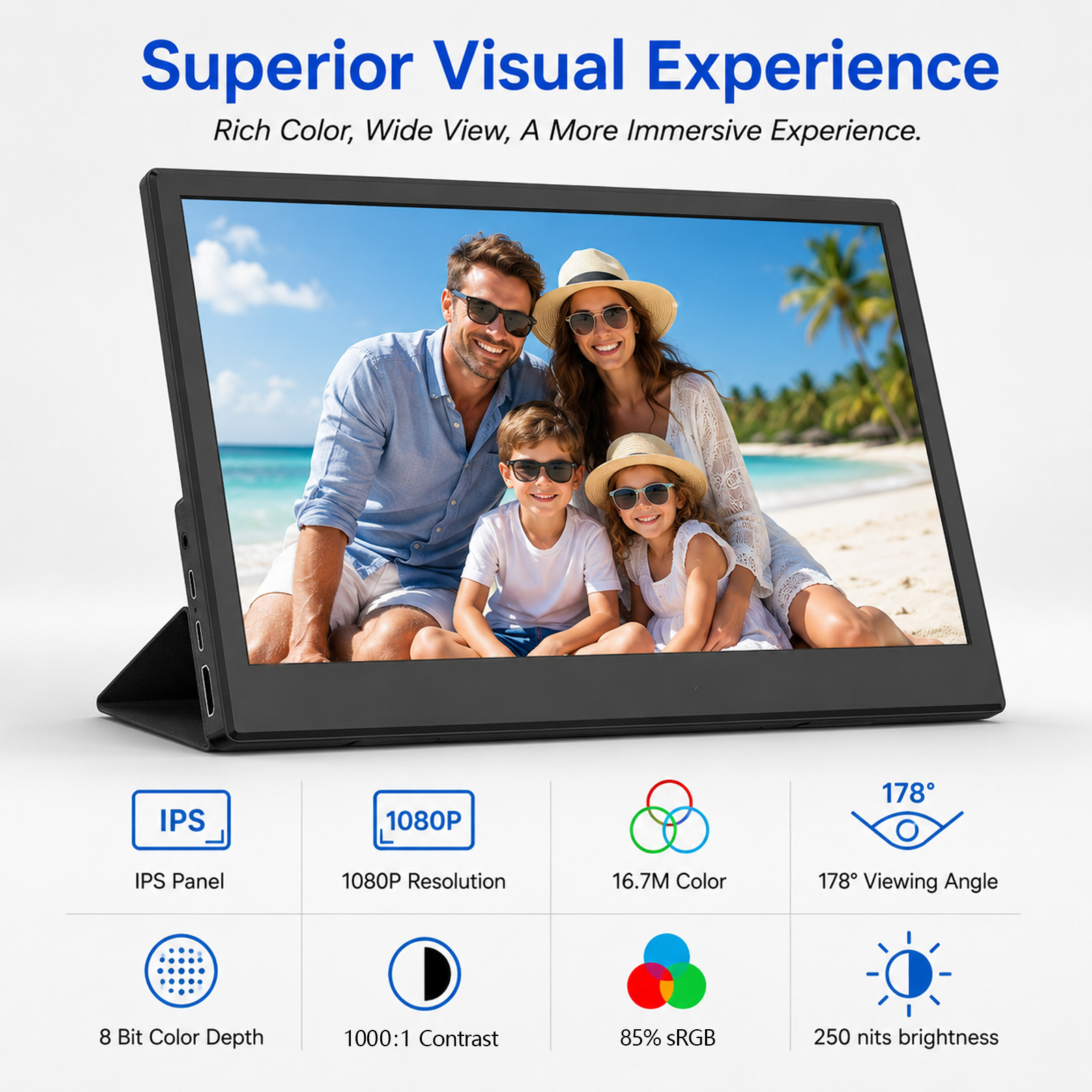CHUIFAV 15.6-inch Portable Mon - Xbox Laptop Accessories recensione e prezzo