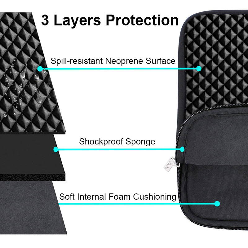 Black Laptop Bag 11 12 14 15 1 - Laptop Accessories Box recensione e prezzo