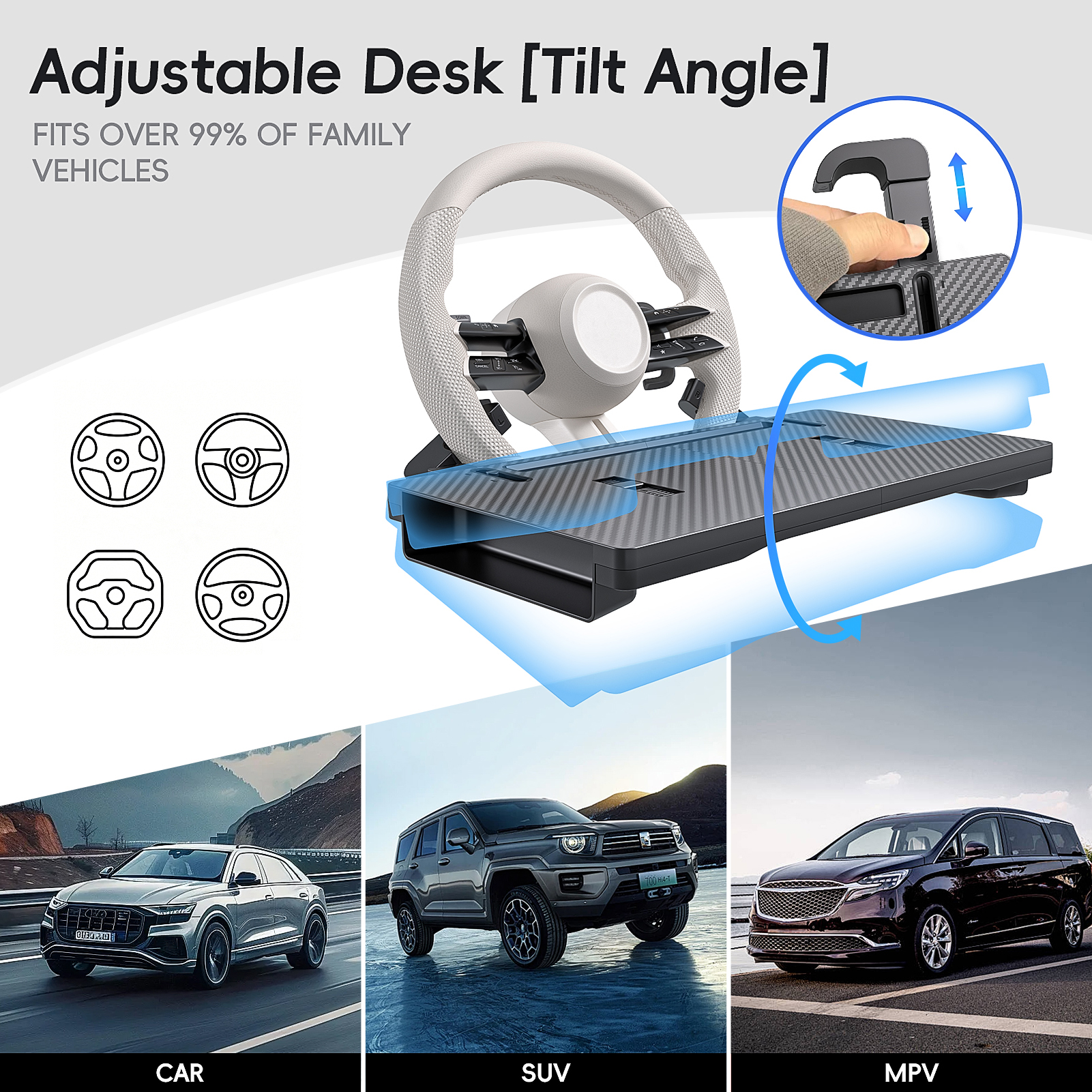 High-Grade Universal Car Steer - Laptop Accessories Table recensione e prezzo