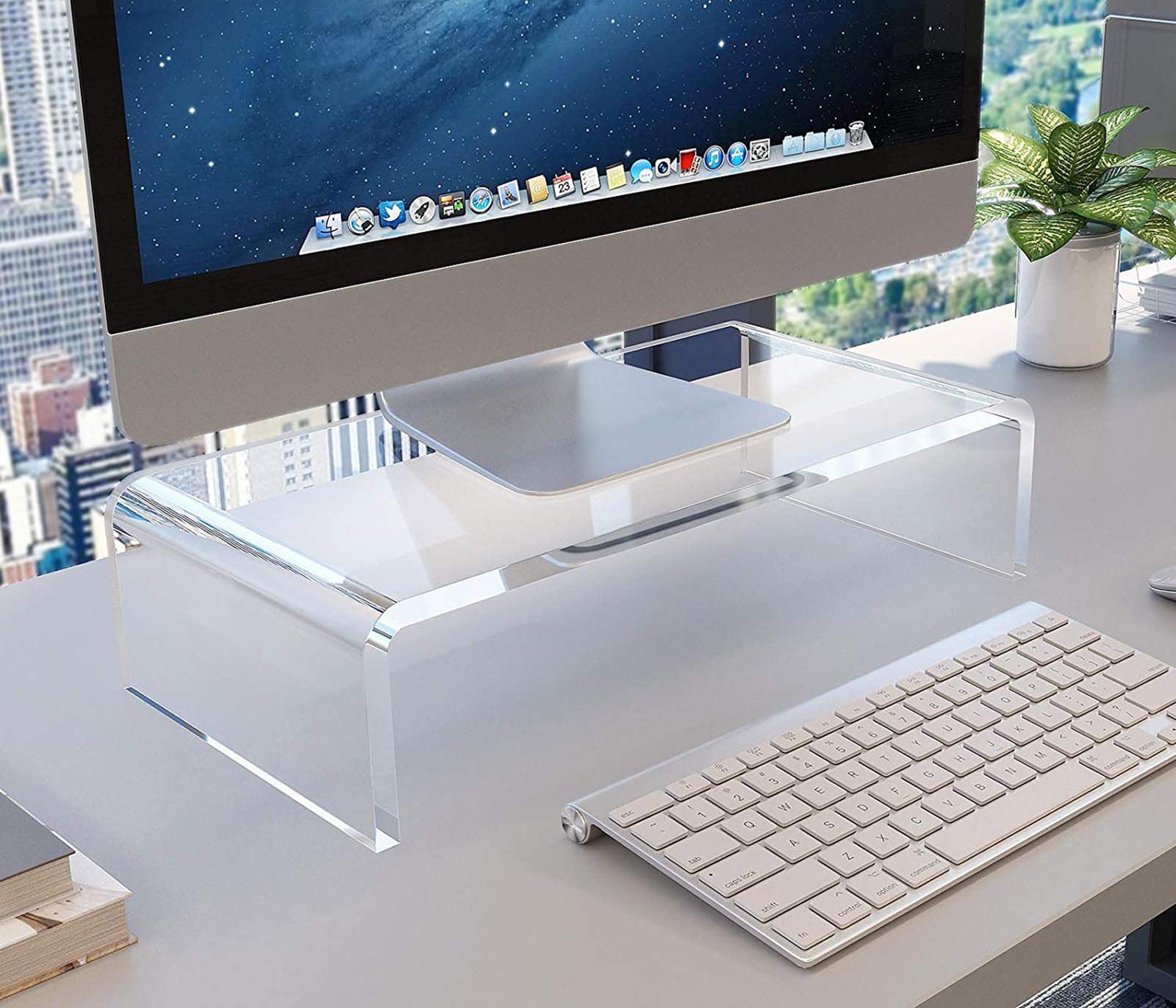 Clear Acrylic Laptop Stand Rob - Laptop Accessories Keyboard Cover recensione e prezzo