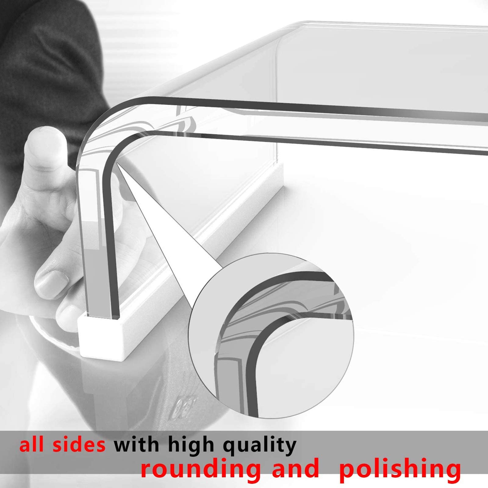 Clear Acrylic Laptop Stand Rob - Laptop Accessories Keyboard Cover recensione e prezzo