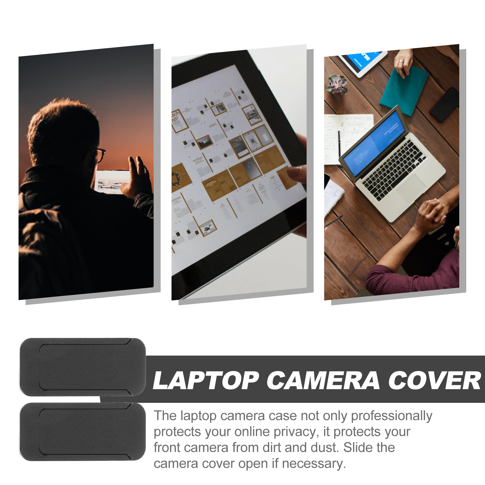 Black Webcam Privacy Lens Prot - Laptop Accessories Protector recensione e prezzo