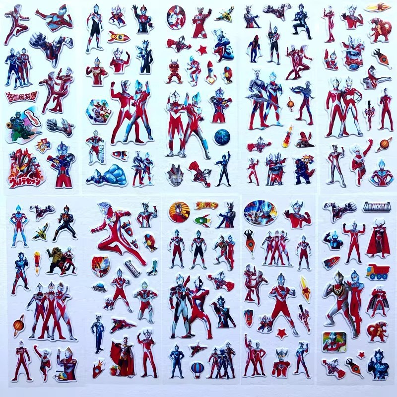 10pcs Cartoon Ultraman 3D Bubb - Laptop Accessories All recensione e prezzo