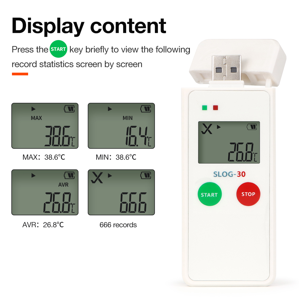 Reusable USB Temperature Data  - Monitor Portable Usb recensione e prezzo