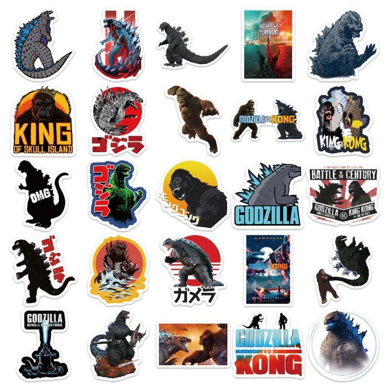 50pcs/set Movies Godzilla Vs.  - Laptop Accessories All recensione e prezzo