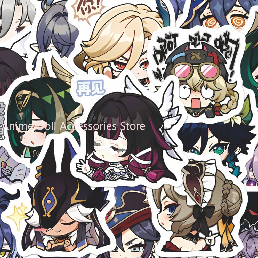 64PCS Genshin Impact Moon Maid - Laptop Accessories All recensione e prezzo