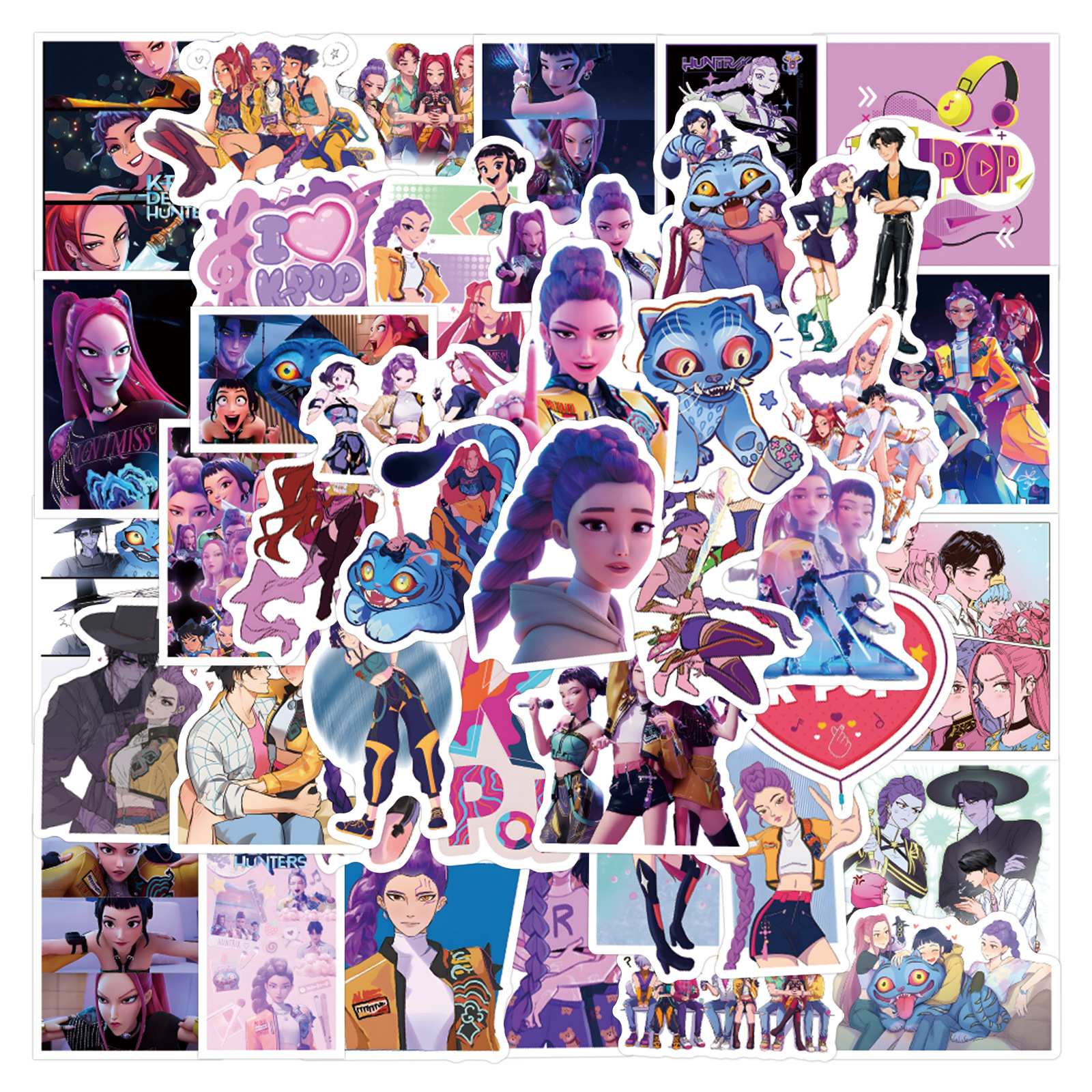 55/110pcs K-Pop Anime cartoon  - Laptop Accessories All recensione e prezzo