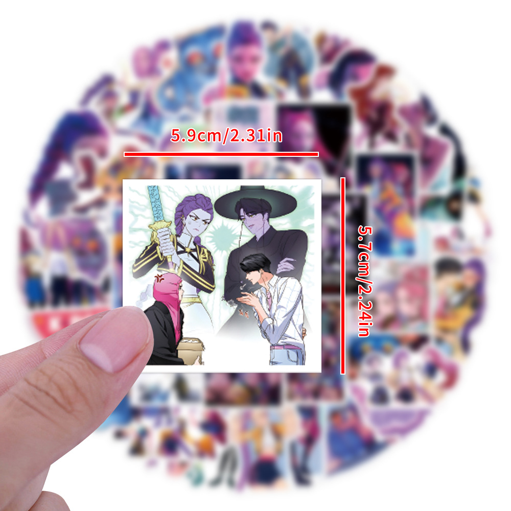 55/110pcs K-Pop Anime cartoon  - Laptop Accessories All recensione e prezzo