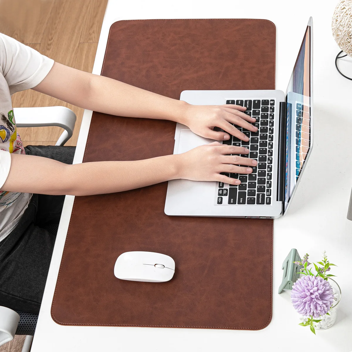 Desk Pad Waterproof PU Mouse P - Laptop Accessories Keyboard Cover recensione e prezzo
