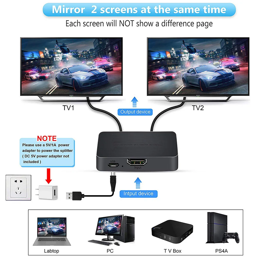 1 in 2 Out Video HDMI-compatib - Xbox Laptop Accessories recensione e prezzo